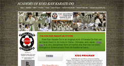 Desktop Screenshot of koeikansb.com